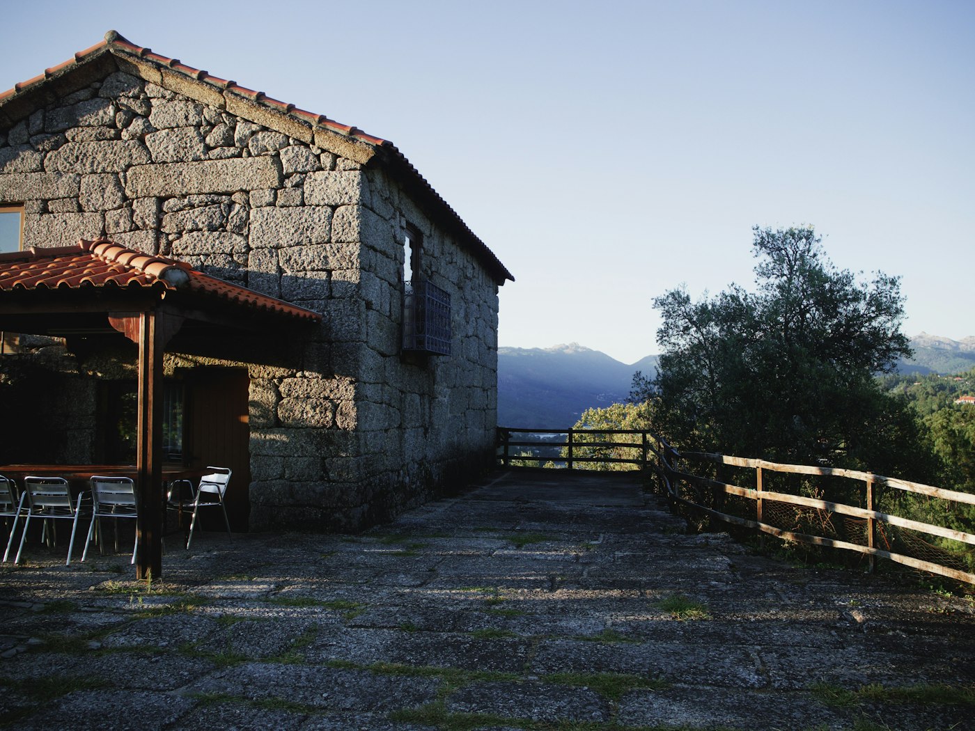 Granite stone house in northern Portugal